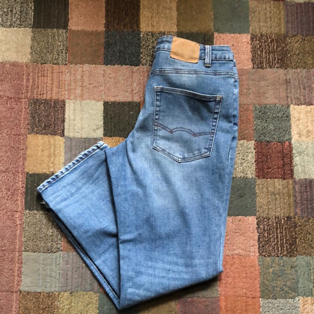 Classic Blue Denim Jeans Relaxed Fit
